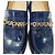 Timeless Mocassini Chanel Shiny Logo in pelle di vitello lucida blu - vista 8