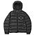 Moncler SASSIERE DOUDOUNE LEGER Nylon Down Jacket Negro