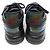 Sneakers in pelle e tessuto Louis Vuitton 2054 Line Nero Multicolore - vista 8