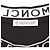 Moncler Neckline Logo Cotton Top Black - view 3