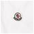 Camiseta de algodón con logo Moncler Blanco Roja Azul marino - vista 6