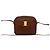 Bolso de hombro de cuero Salvatore Ferragamo Castaño - vista 2
