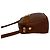 Bolso de hombro de cuero Salvatore Ferragamo Castaño - vista 6