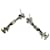Orecchini Chanel Clover Pearl Argento - vista 5