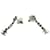 Orecchini Chanel Clover Pearl Argento - vista 6