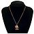 Collana con pendente Chanel Coco Mark Hat D'oro - vista 2