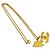 Collana con pendente Chanel Coco Mark Hat D'oro - vista 5