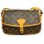 Louis Vuitton Sologne Monogram Canvas Braun