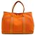 Hermès Borsa Hermes Garden Party PM Arancione - vista 2