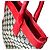 Borsa Tote Gucci GG Canvas Rosso Beige - vista 7