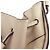 Borsa Loewe Hammock Mini 2-Way in pelle grigia Grigio - vista 16