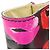Borsa a 2 vie in pelle Marni Museo Lip Pattern Nero Rosa - vista 13