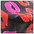 Borsa a 2 vie in pelle Marni Museo Lip Pattern Nero Rosa - vista 20