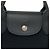 Borsa a 2 vie in mesh Longchamp Nero Bianco - vista 9