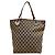 Borsa Tote Gucci GG Canvas Beige Arancione - vista 2
