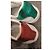 Gucci Ace Sneakers Basse in Pelle Bianca con Ricami Bianco Rosso Verde - vista 3