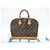 Borsa Louis Vuitton Alma Monogram Canvas PM Marrone - vista 2