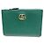 Cartera de doble pliegue Gucci GG Marmont Verde