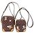 Borsa a tracolla Louis Vuitton Panamset Catgram Monogramma