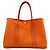 Hermès Sac cabas Hermes Garden Party PM Orange - vue 2