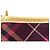 Borsa a tracolla Burberry Blue Label con motivo Check Porpora - vista 13