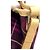 Borsa a tracolla Burberry Blue Label con motivo Check Porpora - vista 15