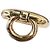 Anello Salvatore Ferragamo Gancini in oro giallo 18K D'oro