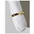 Anello Salvatore Ferragamo Gancini in oro giallo 18K D'oro - vista 2