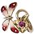 Anello Gucci Secret Garden Farfalla in Oro Giallo 18K D'oro