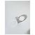 Tiffany & Co. Platin-Diamantring Cutout Cigar Band Silber - Ansicht 4