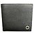 Bulgari Bvlgari Bi-fold Wallet for Men Black Blue