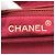 Bolso de hombro Chanel en satén color burdeos y pedrería - vista 4