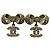 Orecchini a lobo Chanel Coco Mark in lega