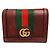 Gucci Ophidia GG Supreme Bi-fold Wallet Bordeaux