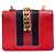 Borsa a mano/Borsa a tracolla Gucci Sylvie 431666 Rosso - vista 2