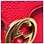 Borsa a tracolla in pelle Gucci Interlocking G Rosso - vista 9