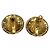 Orecchini a clip Chanel Matelassé Coco Mark Gold D'oro - vista 6