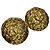 Orecchini a clip Chanel Matelassé Coco Mark Gold D'oro - vista 9
