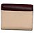 Gucci Double G Mini-Wallet zweifarbig Braun Pink - Ansicht 2