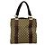 Borsa Tote Gucci Bamboo Marrone Beige - vista 2