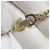 Collana a catena lunga placcata oro Christian Dior D'oro - vista 5