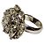 Chanel Camellia B13P Light Stone Ring Silber - Ansicht 2