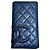 Chanel Cambon Line A26717 Bi-fold Wallet Marineblau