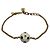 Bracciale Chanel Coco Mark 98P Soccer Ball per donna Bianco D'oro