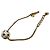 Bracciale Chanel Coco Mark 98P Soccer Ball per donna Bianco D'oro - vista 3