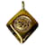 Collana con pendente vintage Chanel Coco Mark D'oro  - vista 1