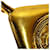 Collana con pendente vintage Chanel Coco Mark D'oro  - vista 5