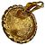 Orecchini a clip Vintage Chanel Coco Mark Gold D'oro - vista 6
