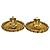 Orecchini a clip Vintage Chanel Coco Mark Gold D'oro - vista 8