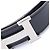 Hermès Hermes H-Storie Noir Gold Reversible Belt Brown Black Silvery - view 8